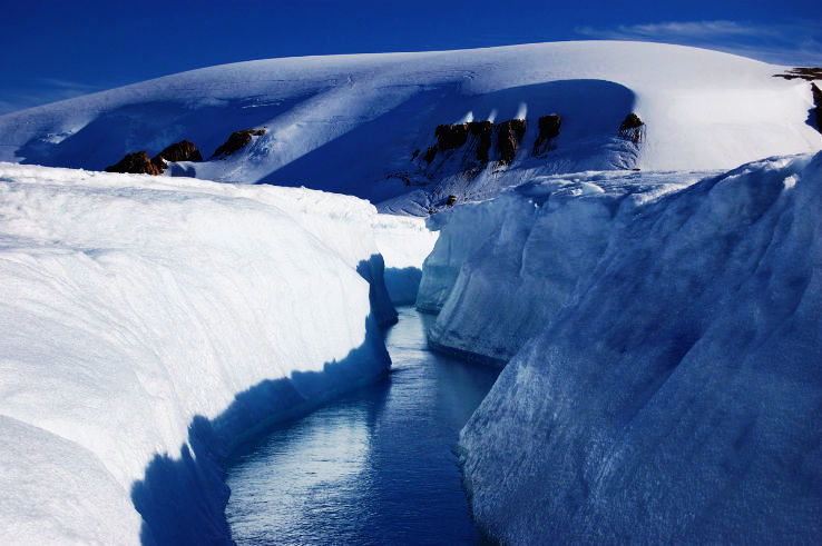 glacier islands.